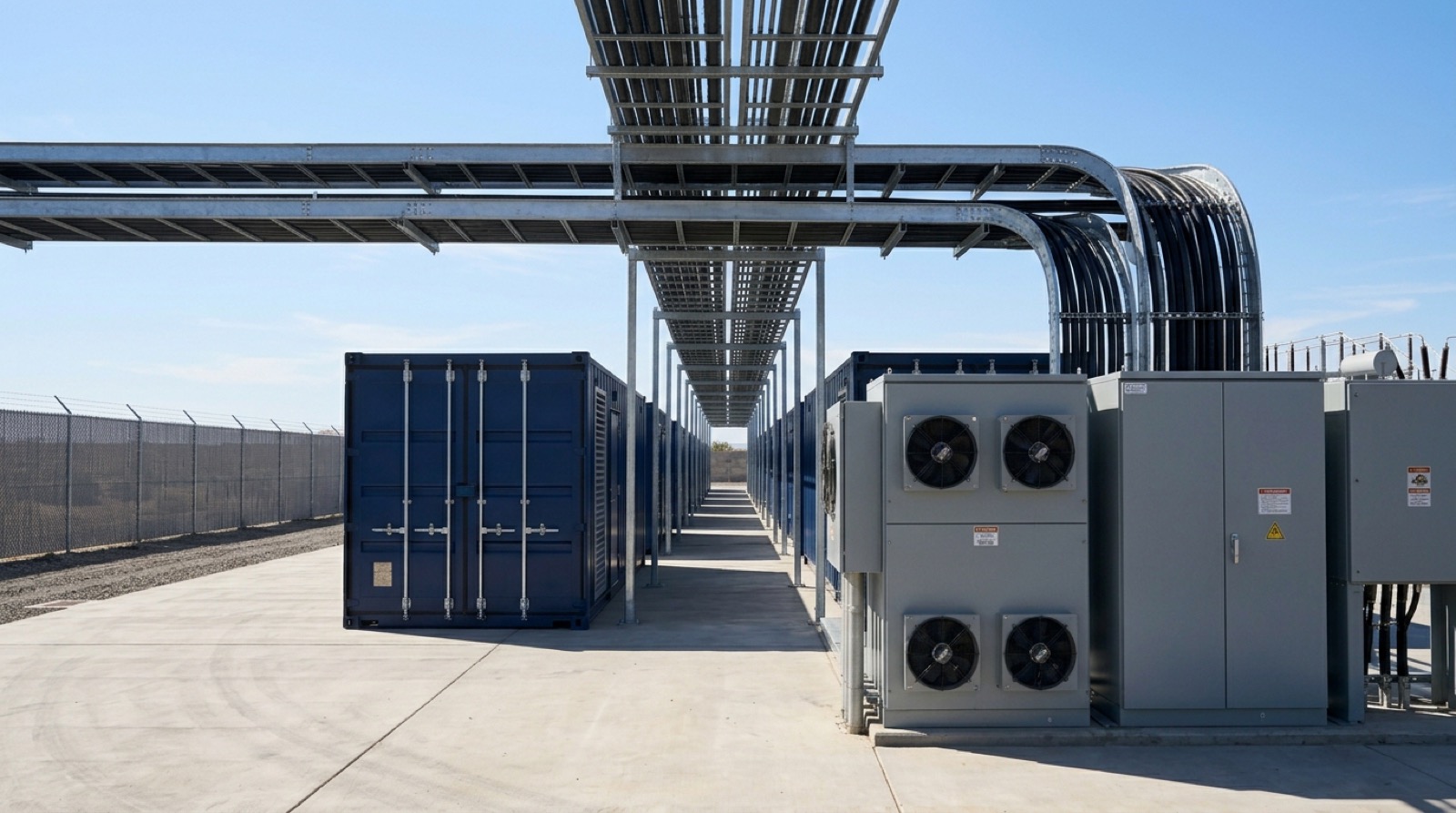 LFP battery container