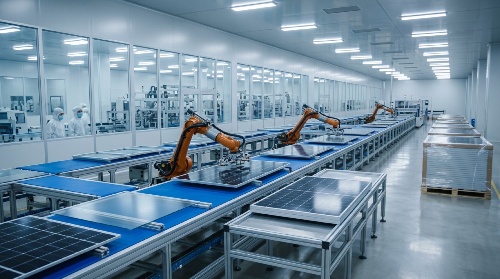 Cell stringing robotics