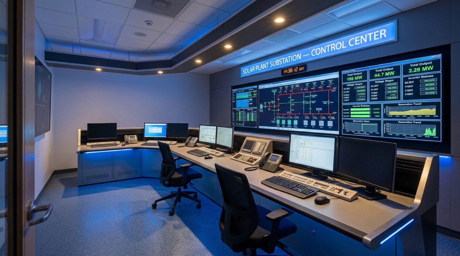 SCADA control room